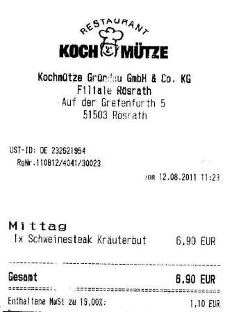 midm Hffner Kochmtze Restaurant